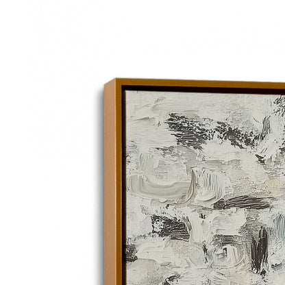 [Color:Polished Gold], Picture of art in a Polished Gold frame at an angle