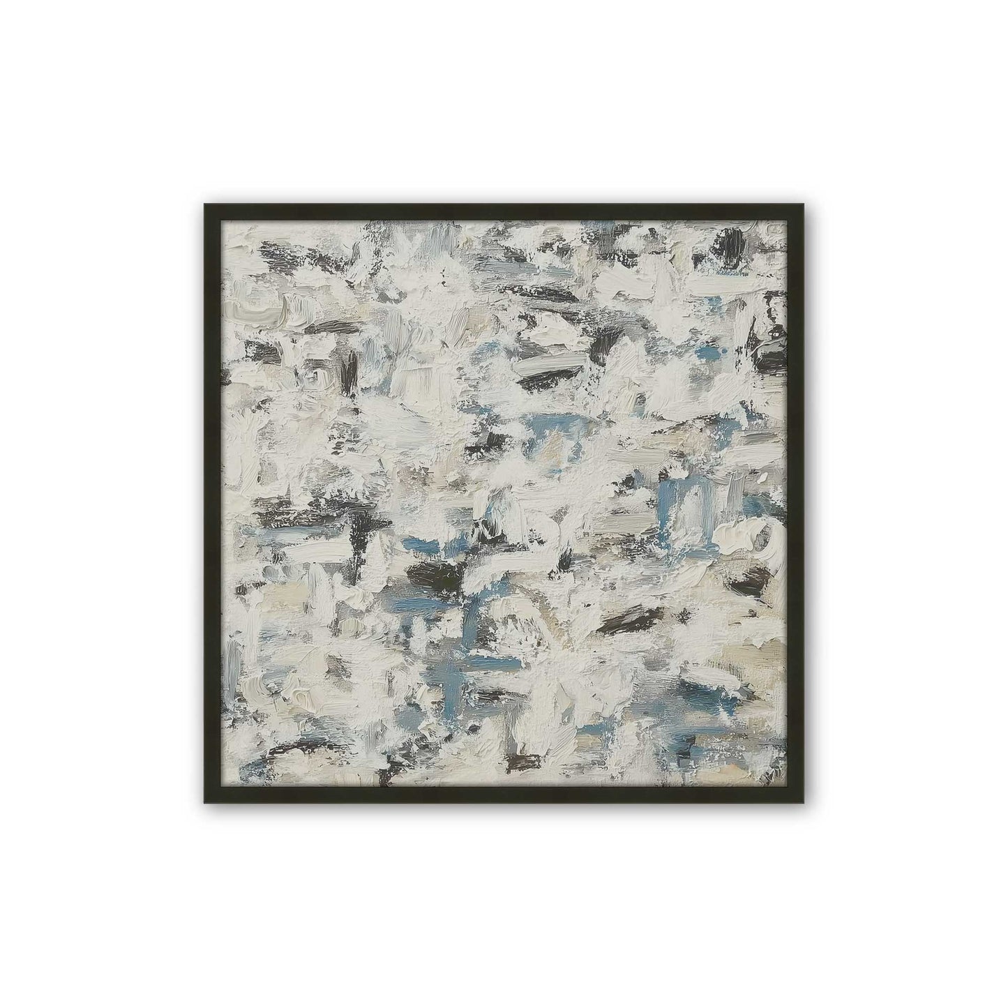 [Color:Satin Black], Picture of art in a Satin Black frame