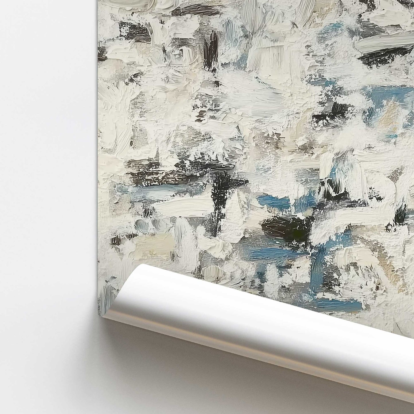 [Color:Rolled Print], Picture of close up of art
