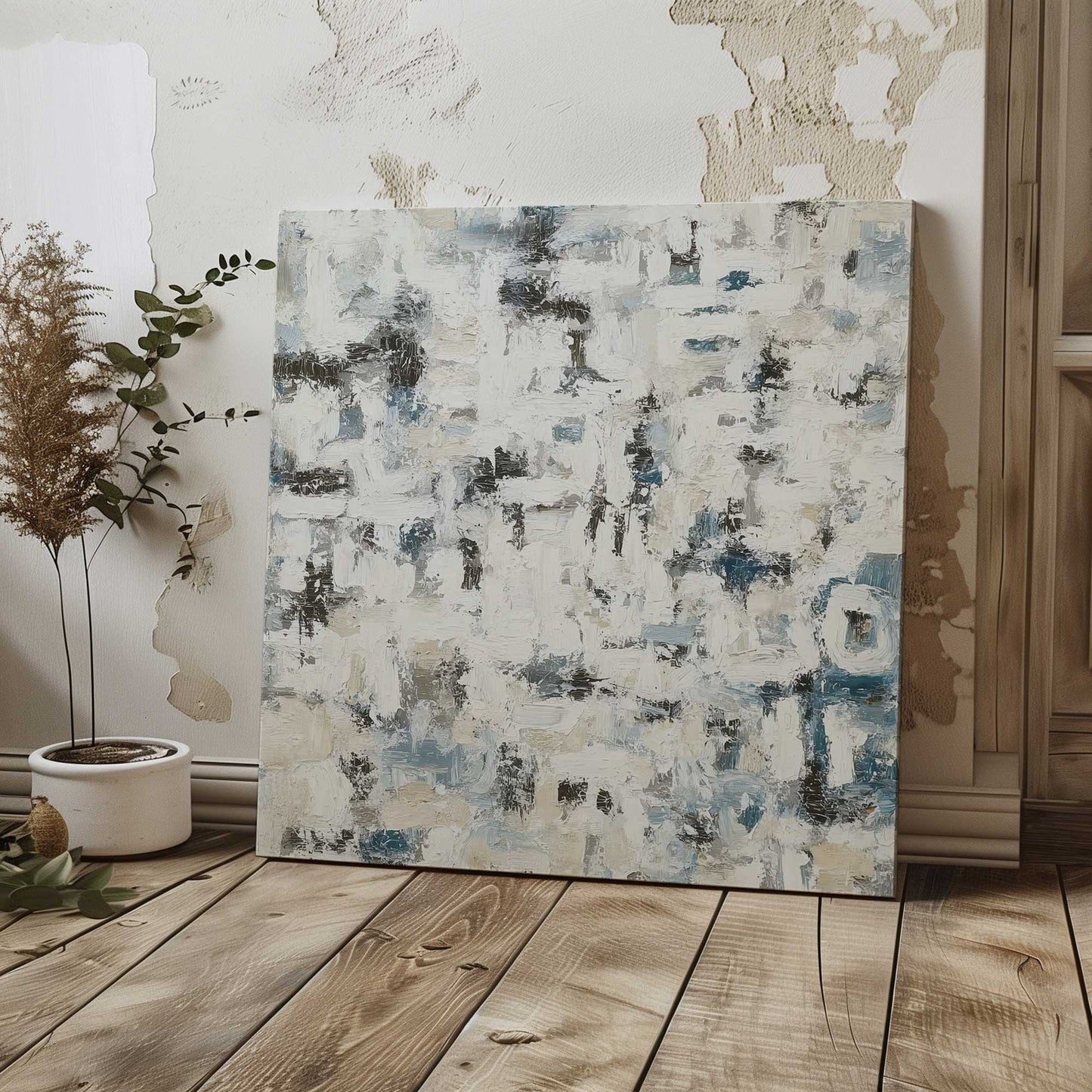Picture of art in a room