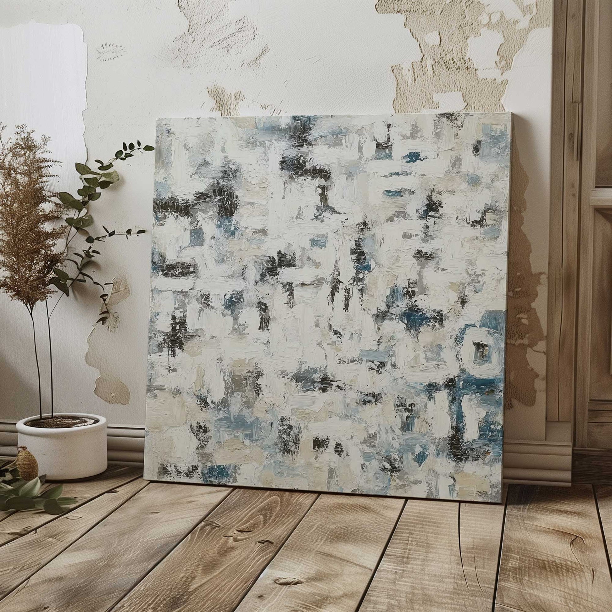 Picture of art in a room