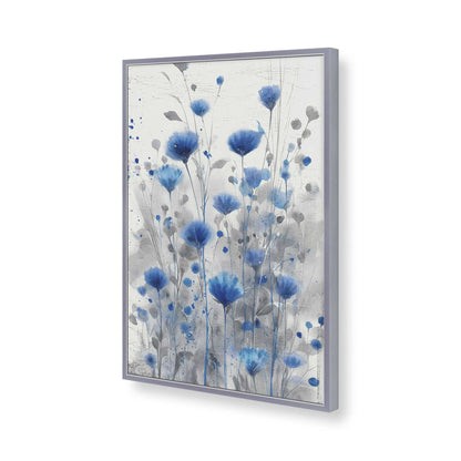 [Color:Polished Chrome], Picture of art in a Polished Chrome frame of the corner