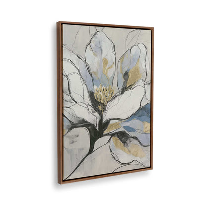 [Color:Walnut], Picture of the corner of the art