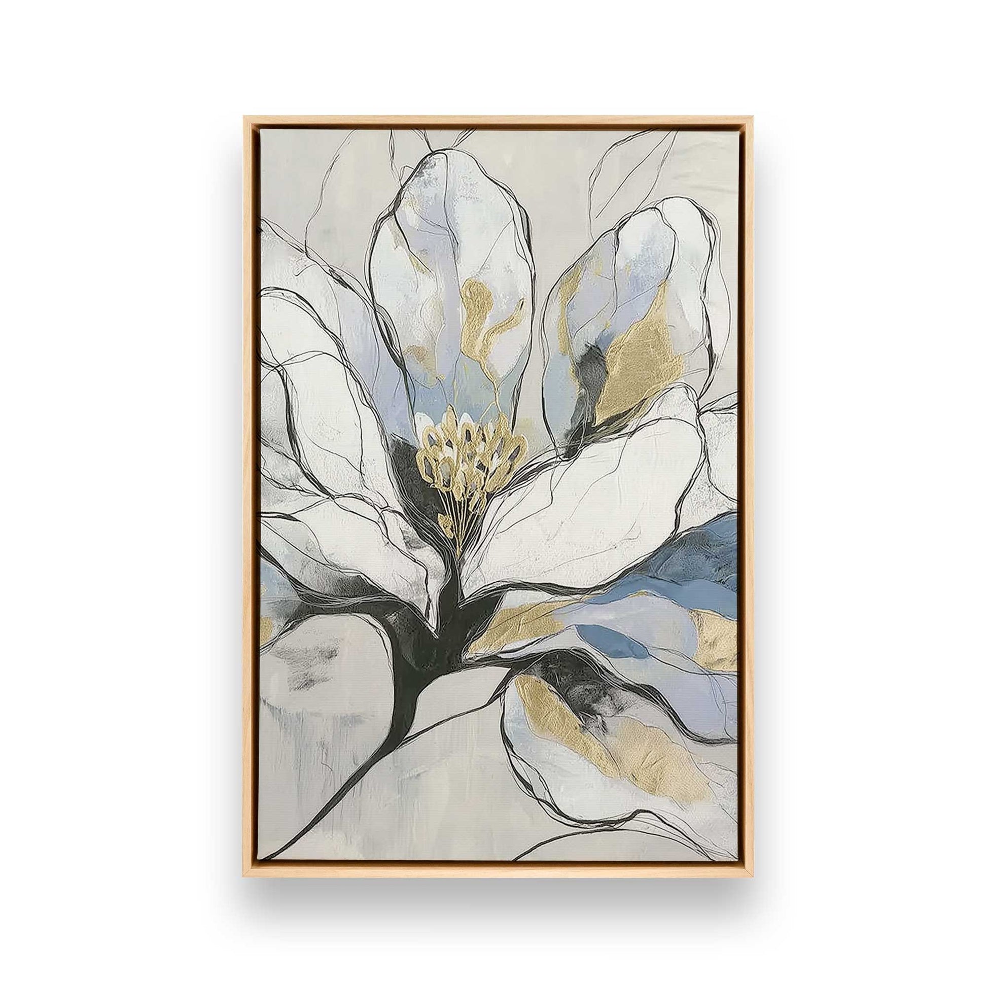 [Color:American Maple], Picture of art in a American Maple frame