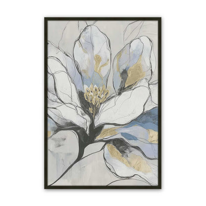 [Color:Satin Black], Picture of art in a Satin Black frame