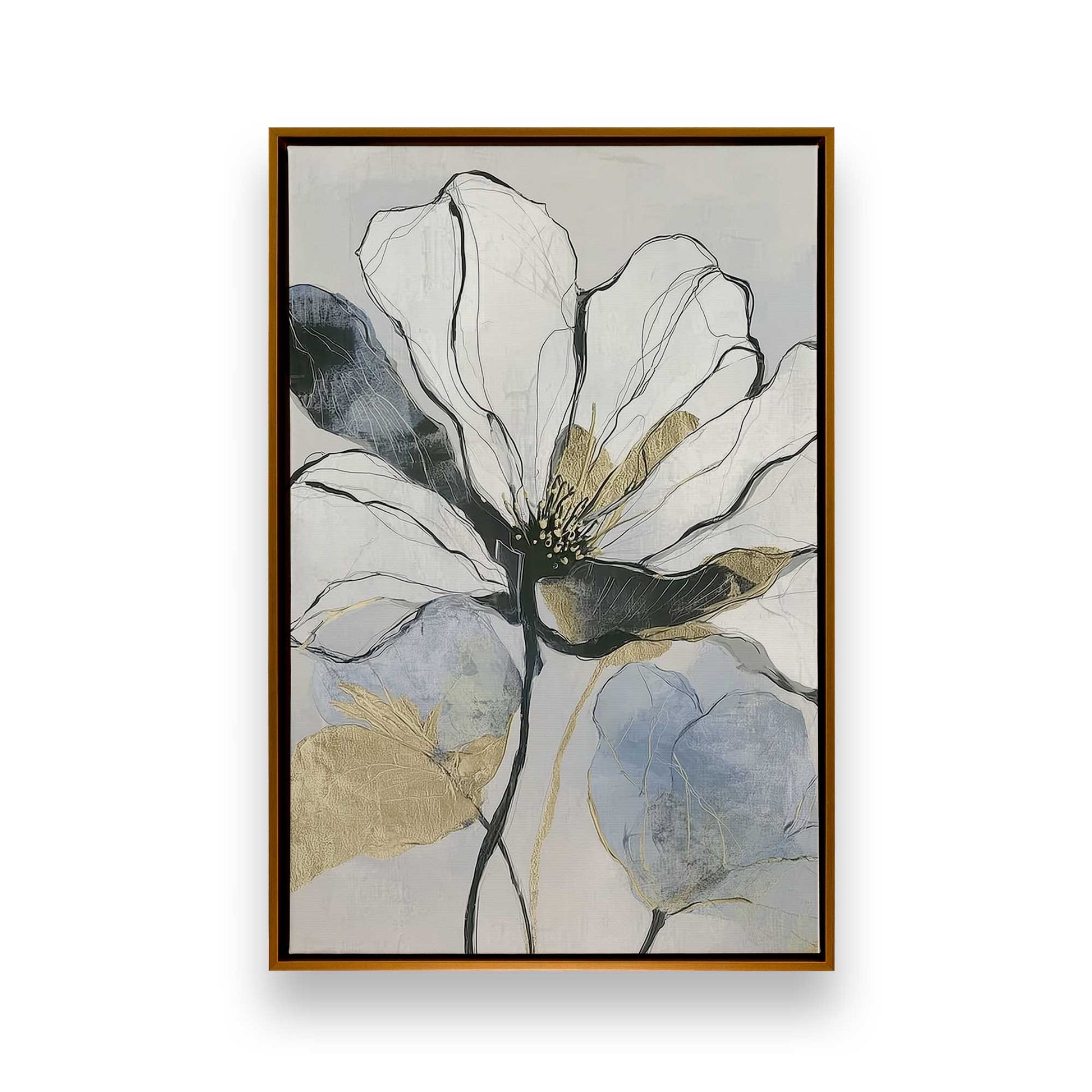 [Color:Polished Gold], Picture of art in a Polished Gold frame
