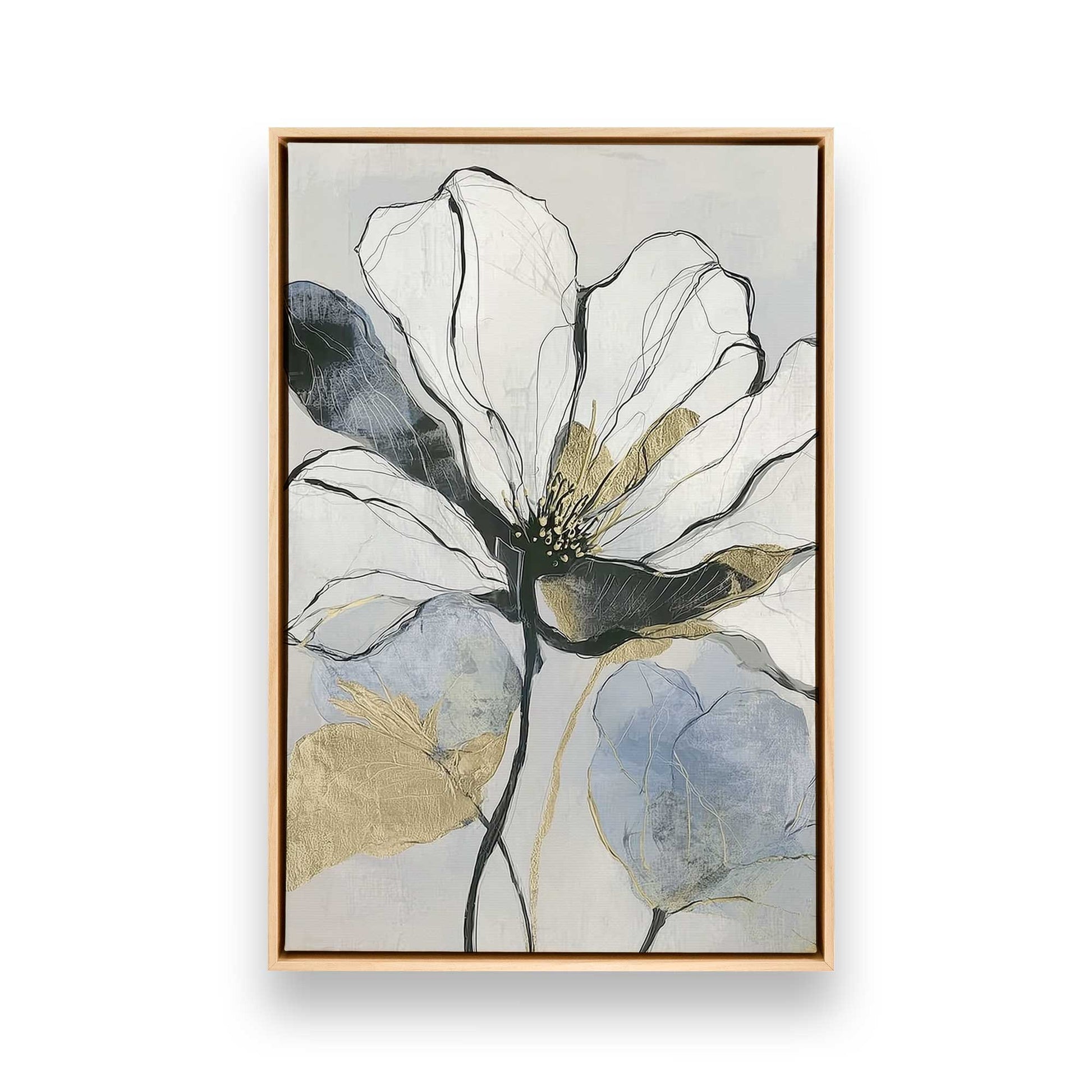 [Color:American Maple], Picture of art in a American Maple frame