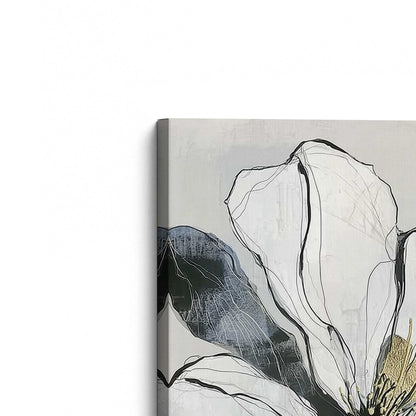 [Color:Stretched Canvas], Picture of the corner of the art