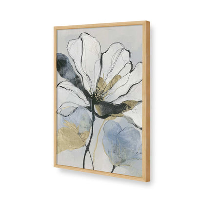 [Color:American Maple], Picture of art in a American Maple frame of the corner