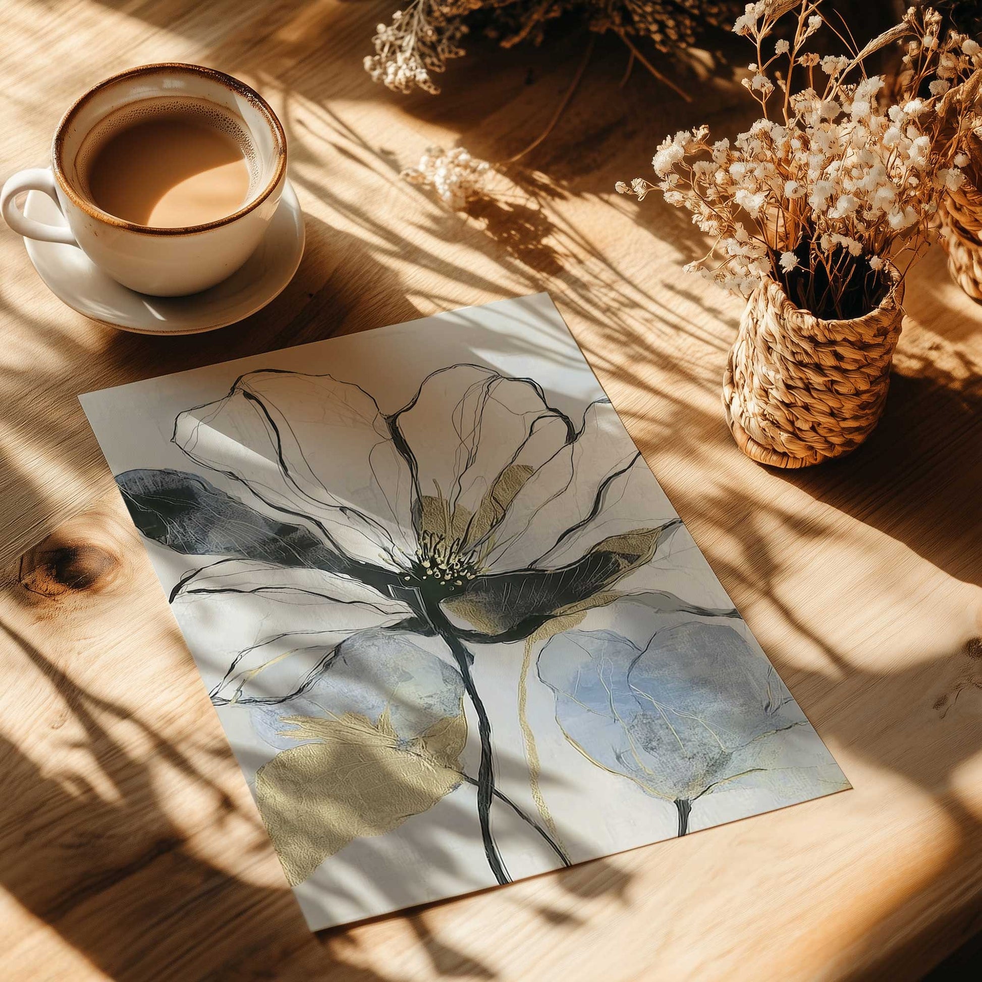 [Color:Rolled Print], Picture of close up of art
