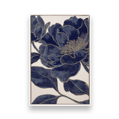 [Color:Opaque White], Picture of art in a White frame