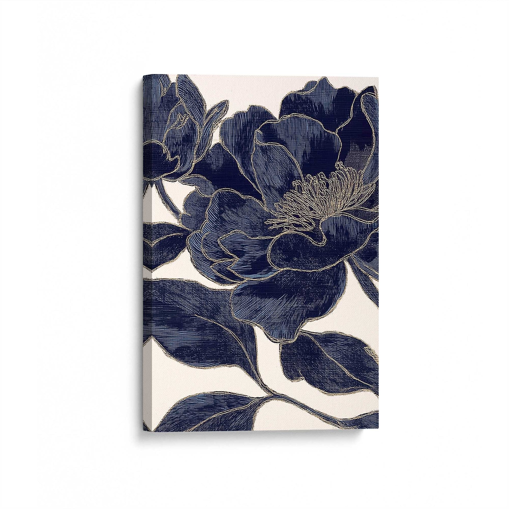 [Color:Stretched Canvas], Picture of art at an angle