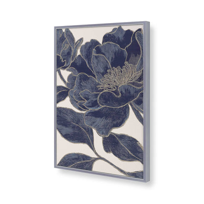 [Color:Polished Chrome], Picture of art in a Polished Chrome frame of the corner