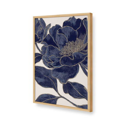 [Color:American Maple], Picture of art in a American Maple frame of the corner