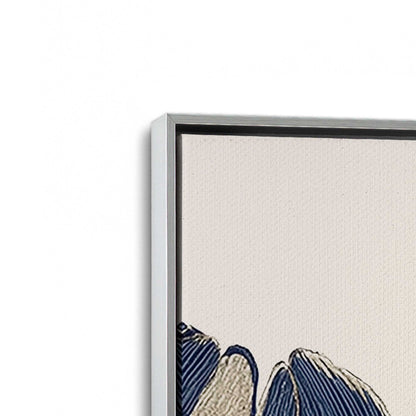 [Color:Polished Chrome], Picture of art in a Polished Chrome frame at an angle
