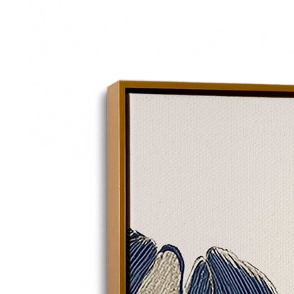 [Color:Polished Gold], Picture of art in a Polished Gold frame at an angle