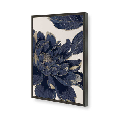 [Color:Satin Black], Picture of art in a Satin Black frame of the corner