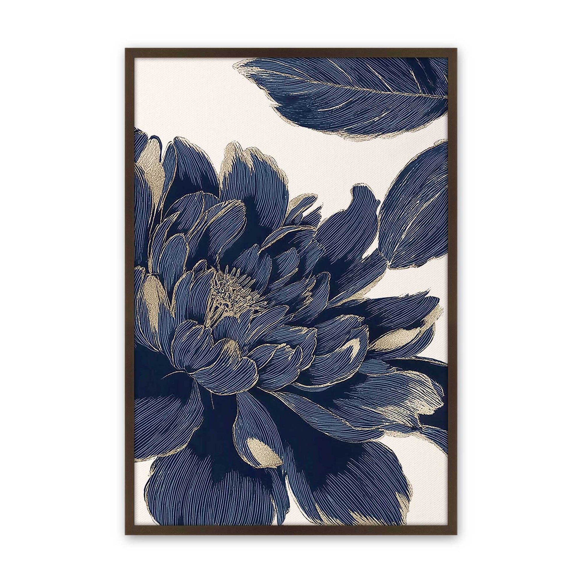 [Color:Belvinder Brown], Picture of art in a Belvinder Brown frame