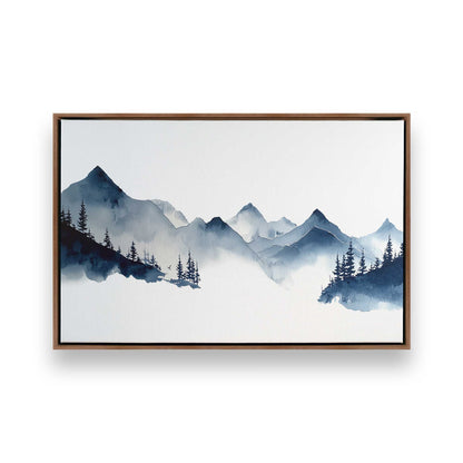 [Color:Walnut], Picture of art in a Walnut frame