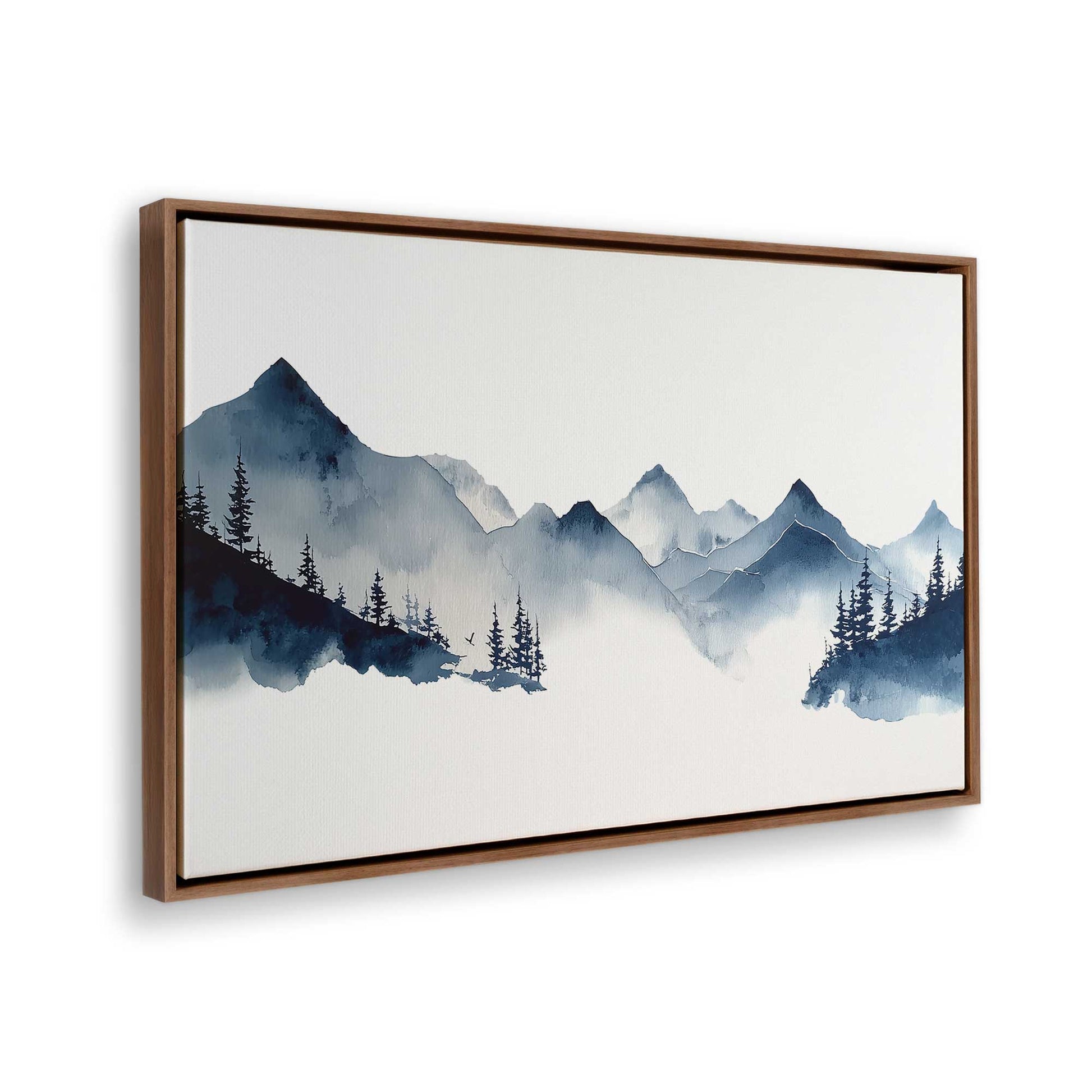 [Color:Walnut], Picture of the corner of the art