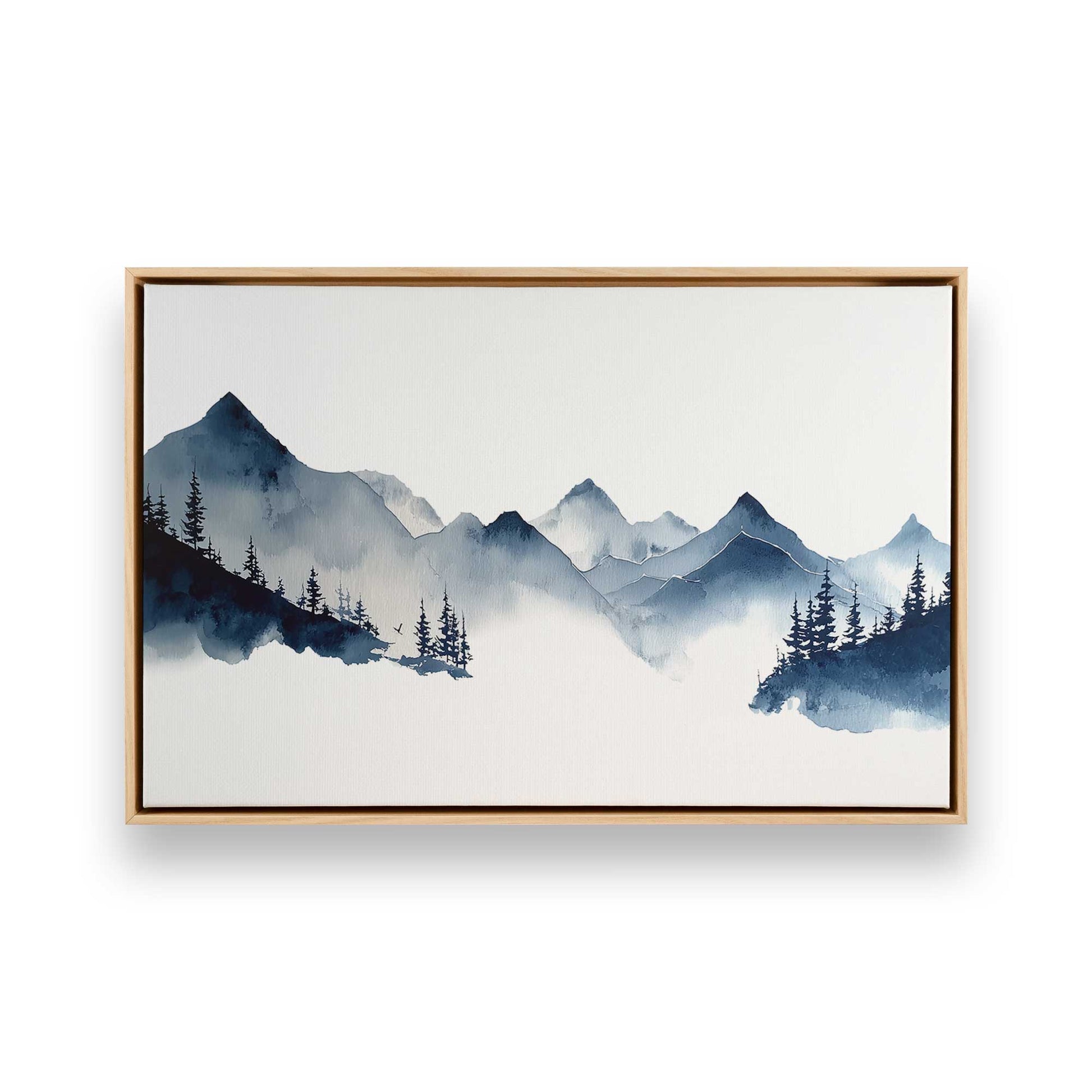 [Color:American Maple], Picture of art in a American Maple frame