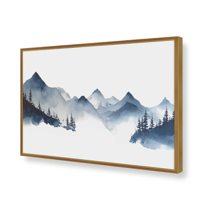 [Color:Polished Gold], Picture of art in a Polished Gold frame of the corner