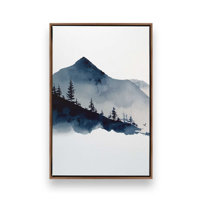 [Color:Walnut], Picture of art in a Walnut frame