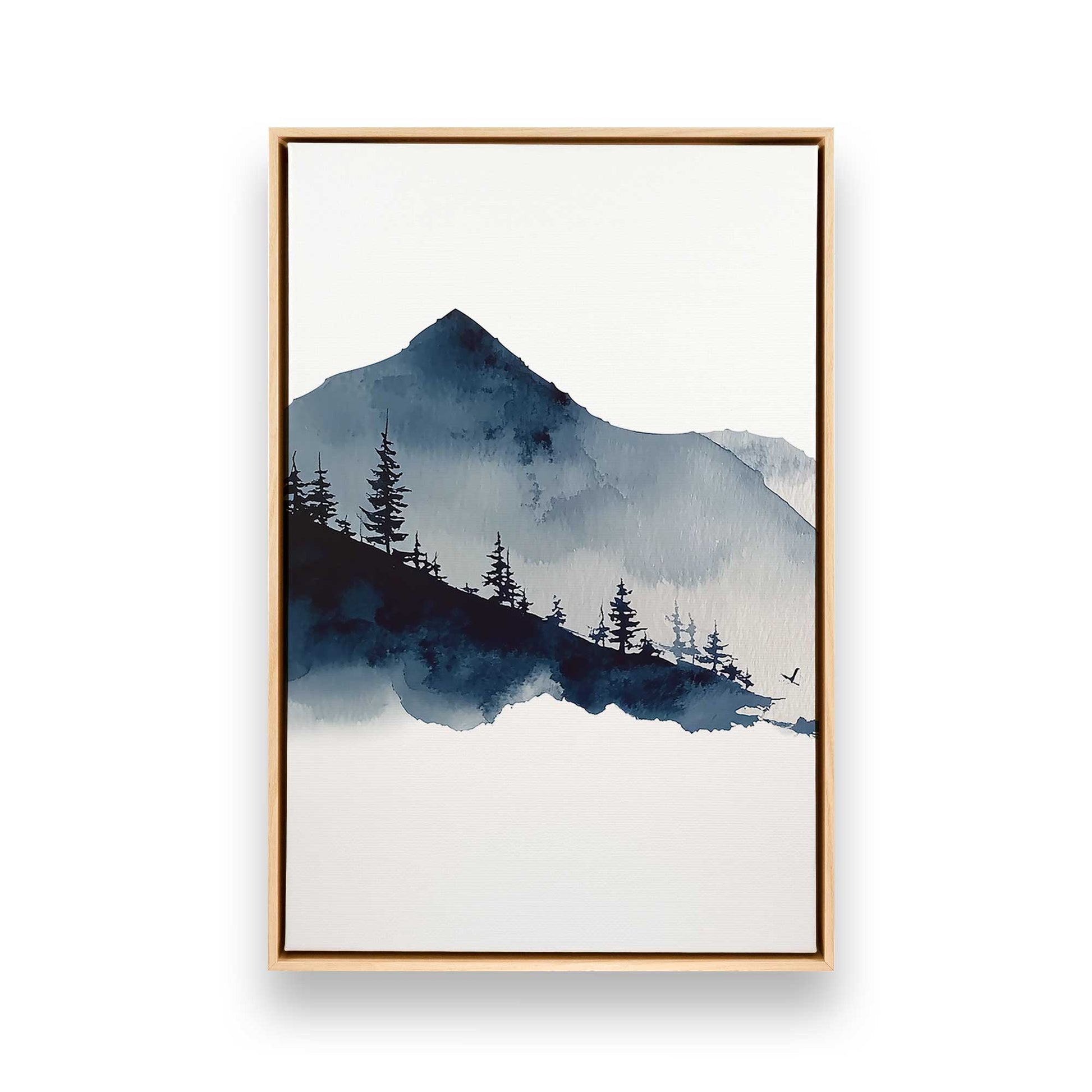 [Color:American Maple], Picture of art in a American Maple frame