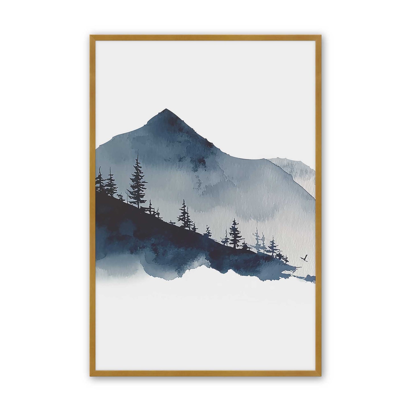 [Color:Polished Gold], Picture of art in a Polished Gold frame