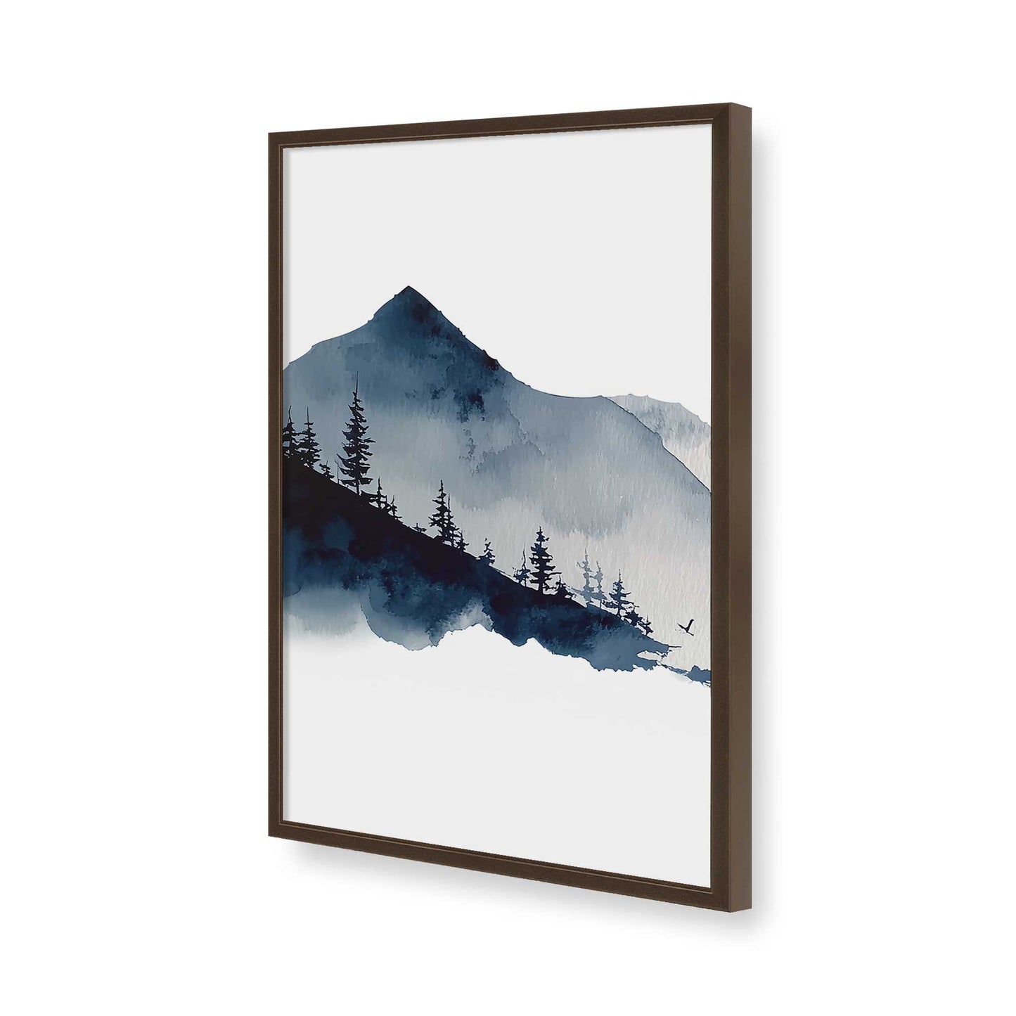 [Color:Belvinder Brown], Picture of art in a Belvinder Brown frame of the corner
