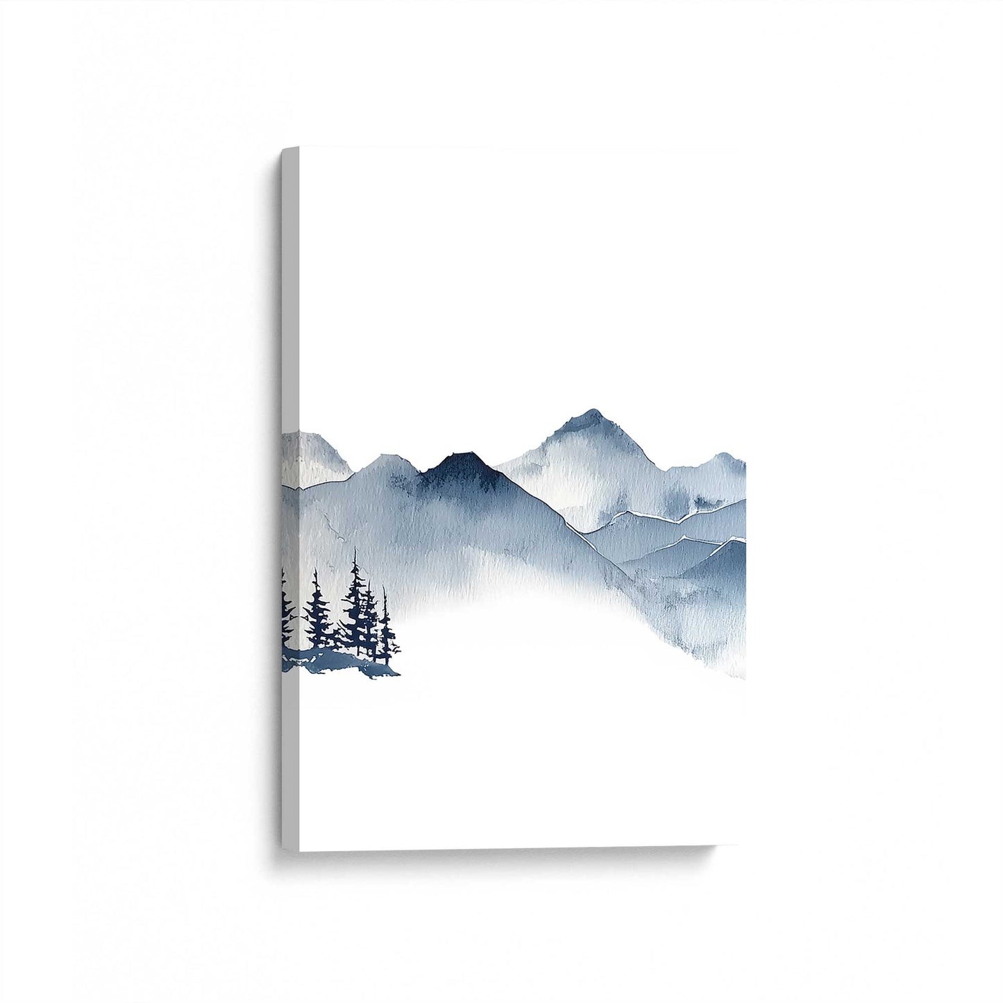 [Color:Stretched Canvas], Picture of art at an angle