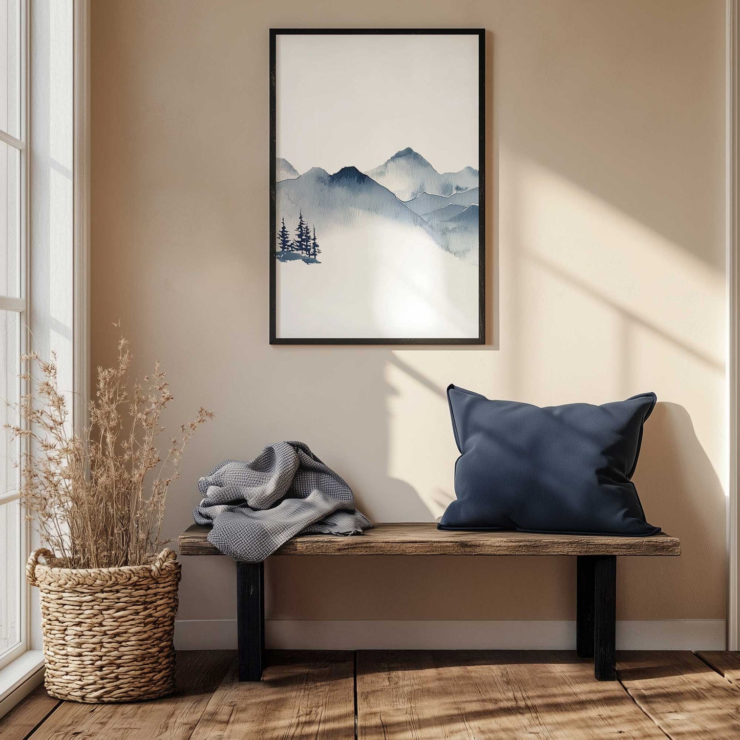 Picture of art in a room