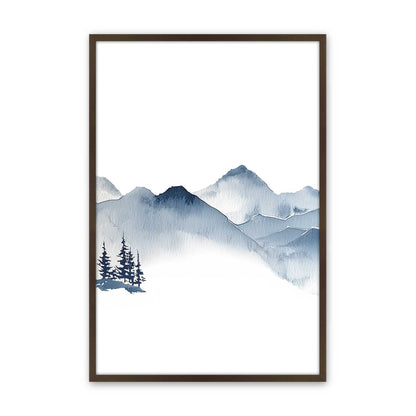 [Color:Belvinder Brown], Picture of art in a Belvinder Brown frame