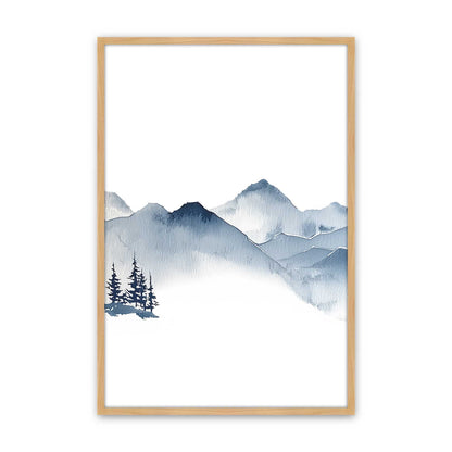[Color:American Maple], Picture of art in a American Maple frame