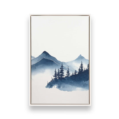 [Color:Opaque White], Picture of art in a White frame