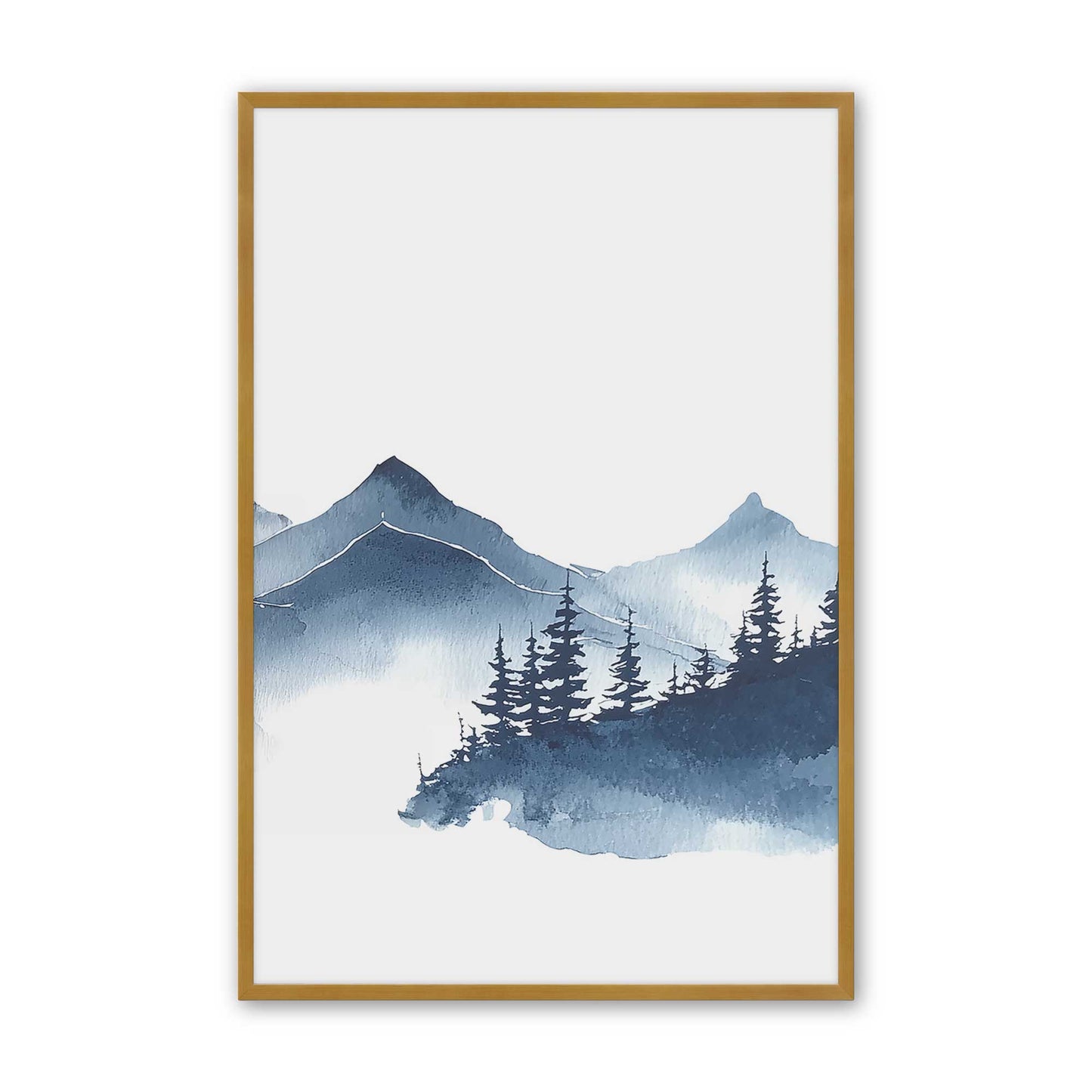 [Color:Polished Gold], Picture of art in a Polished Gold frame