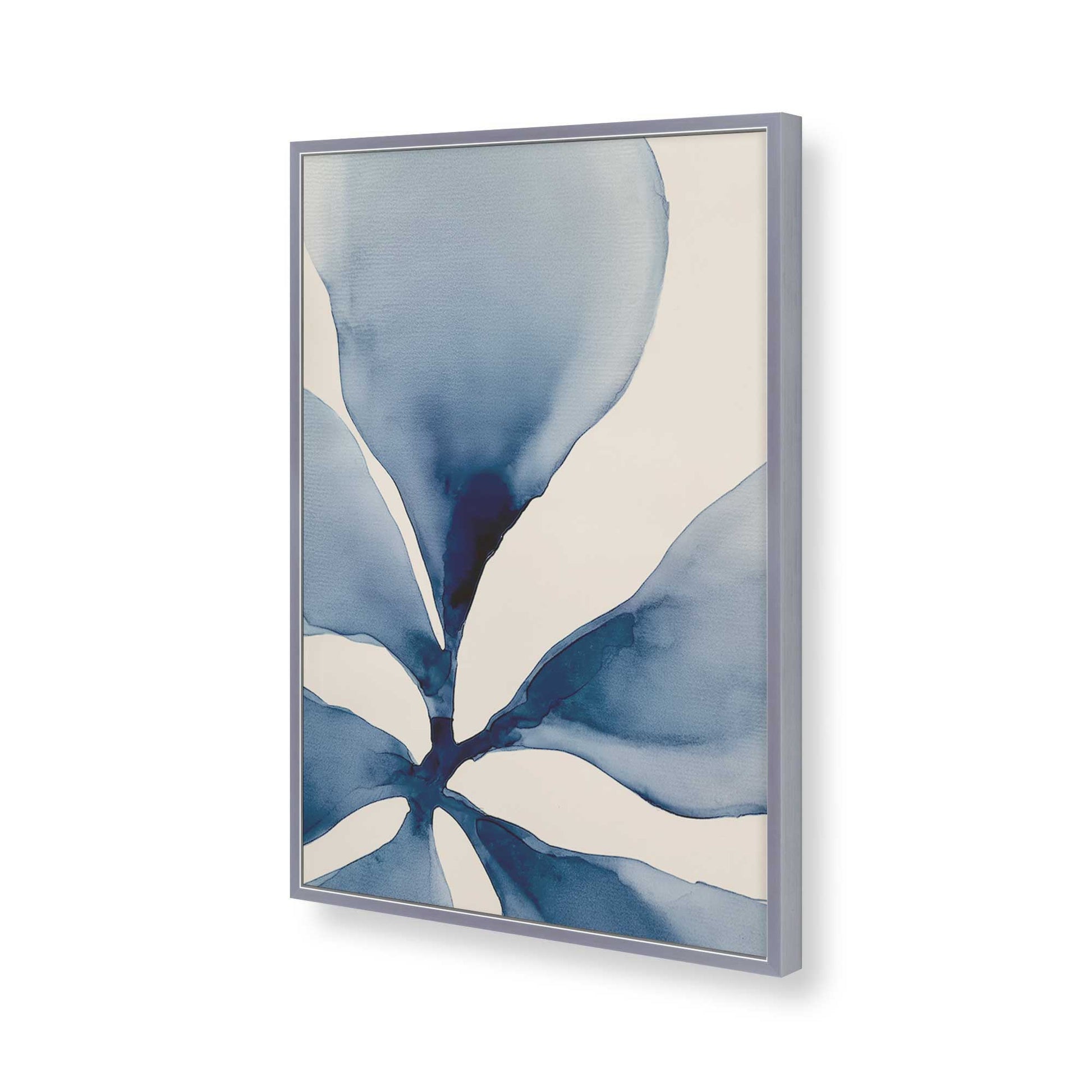 [Color:Polished Chrome], Picture of art in a Polished Chrome frame of the corner