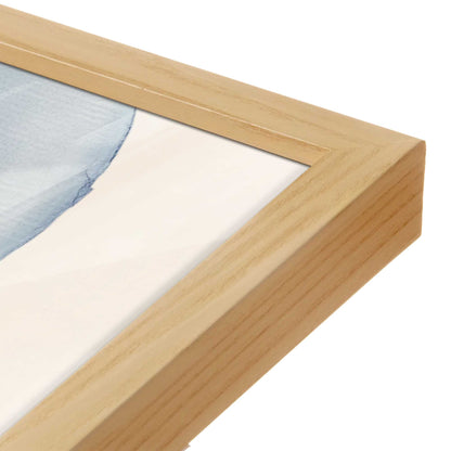 [Color:American Maple], Picture of art in a American Maple frame at an angle