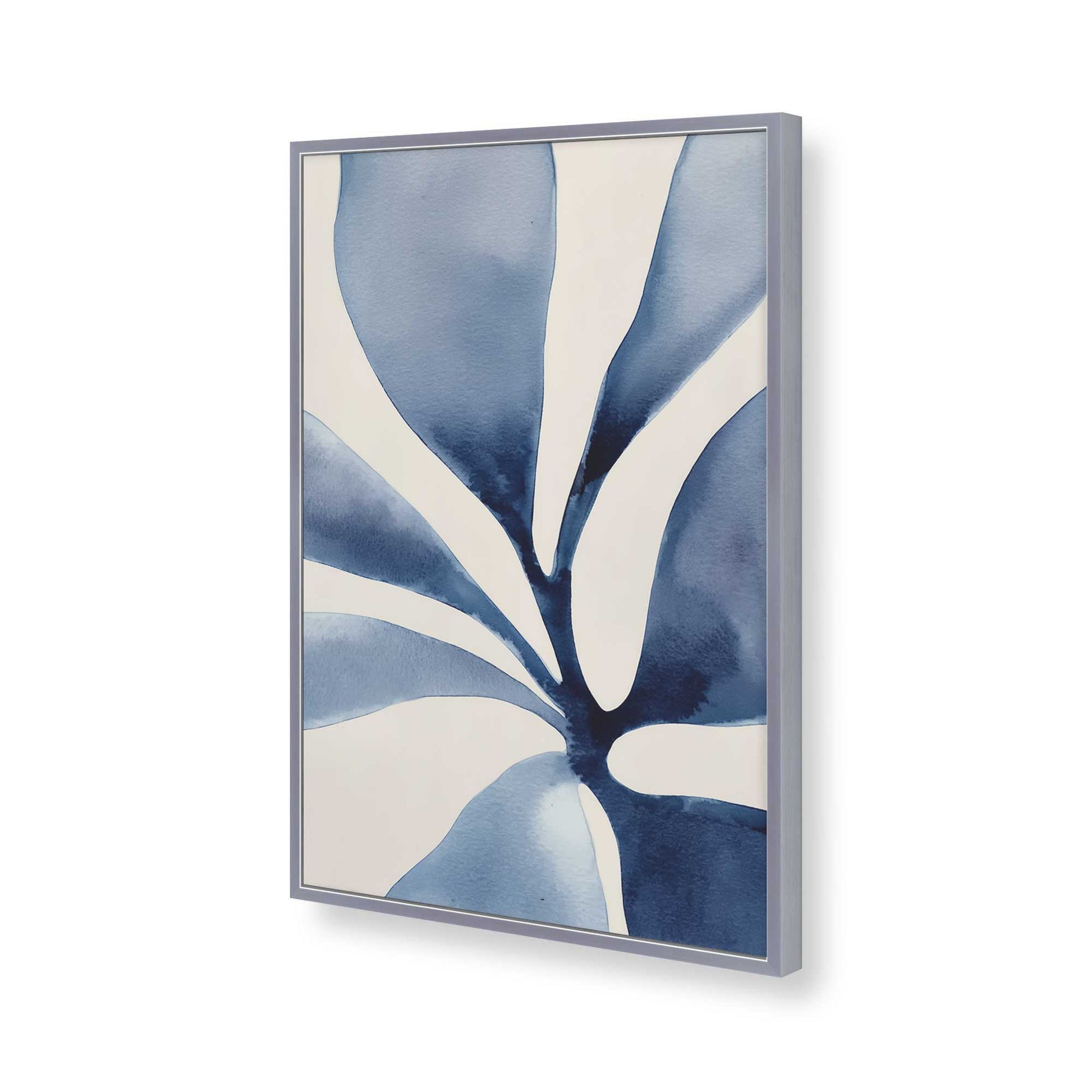 [Color:Polished Chrome], Picture of art in a Polished Chrome frame of the corner