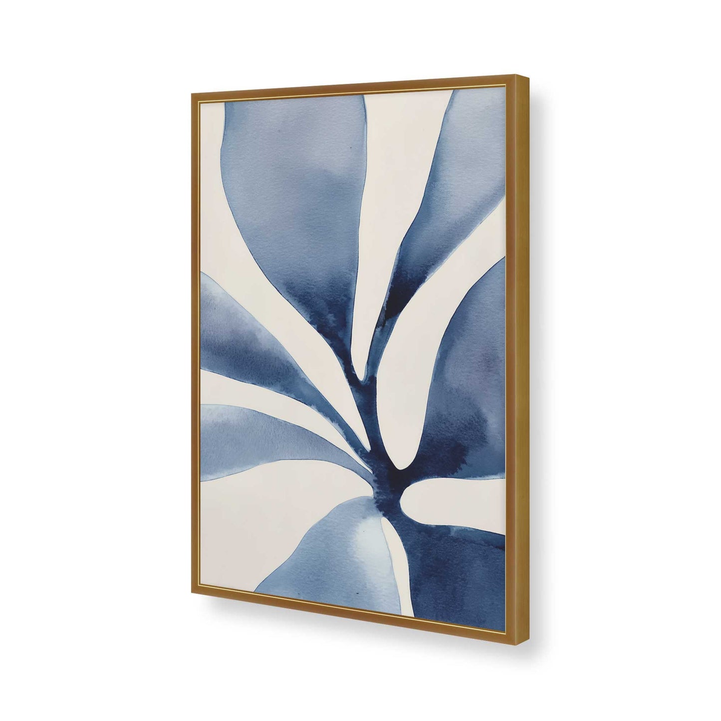 [Color:Polished Gold], Picture of art in a Polished Gold frame of the corner