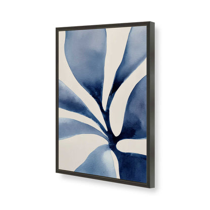 [Color:Satin Black], Picture of art in a Satin Black frame of the corner