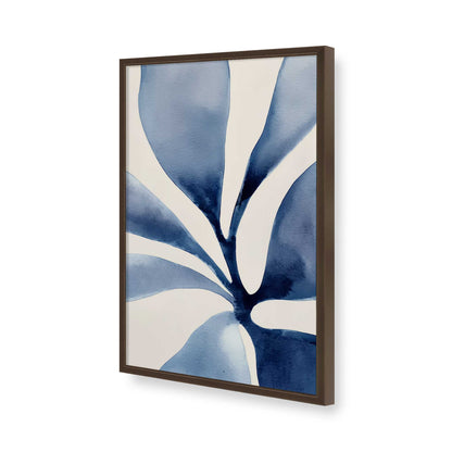 [Color:Brown], Picture of art in a Brown frame of the corner