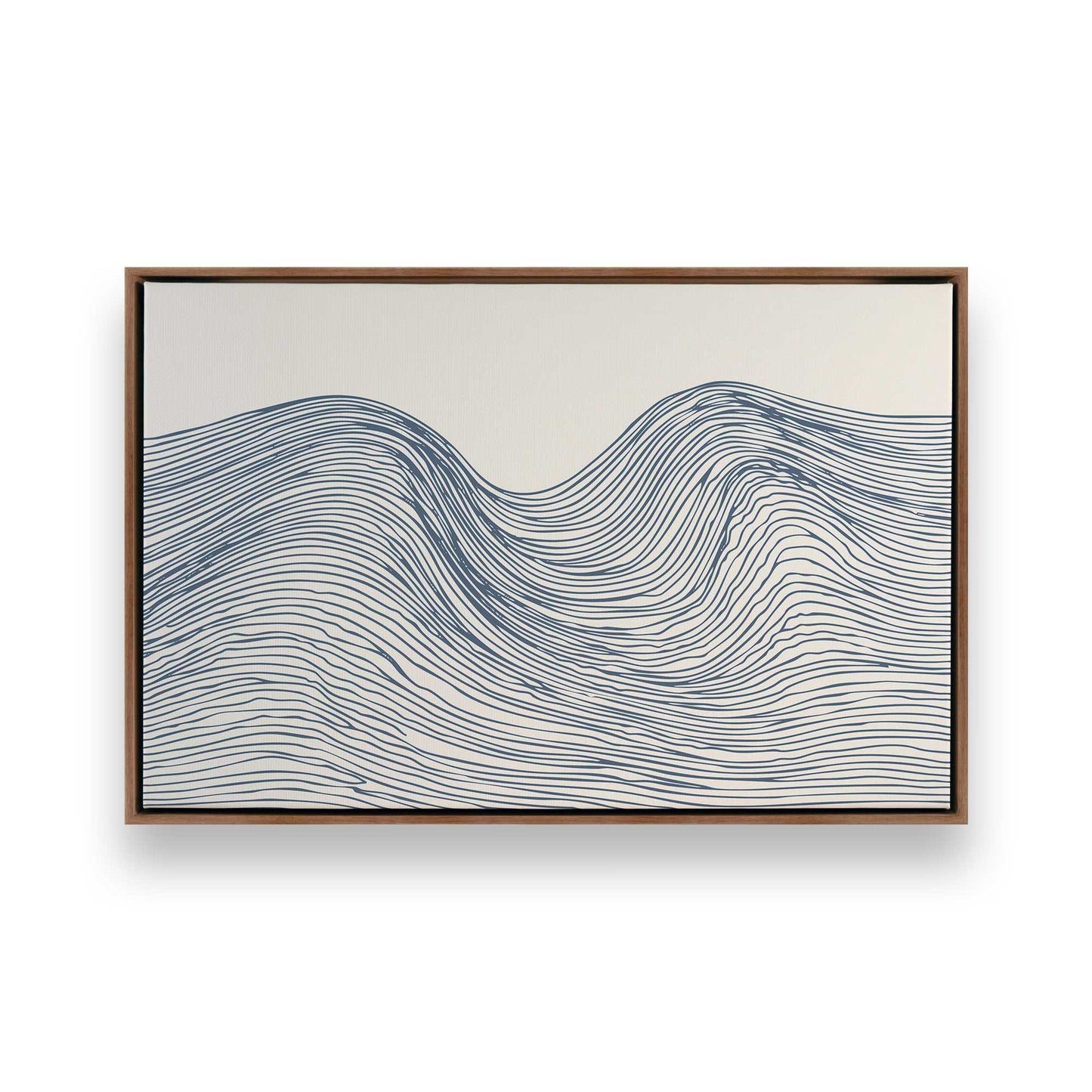 [Color:Walnut], Picture of art in a Walnut frame