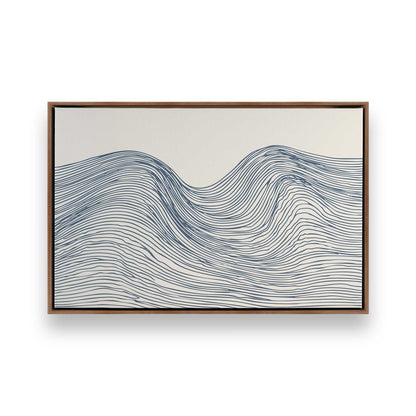 [Color:Walnut], Picture of art in a Walnut frame