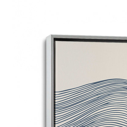 [Color:Polished Chrome], Picture of art in a Polished Chrome frame at an angle