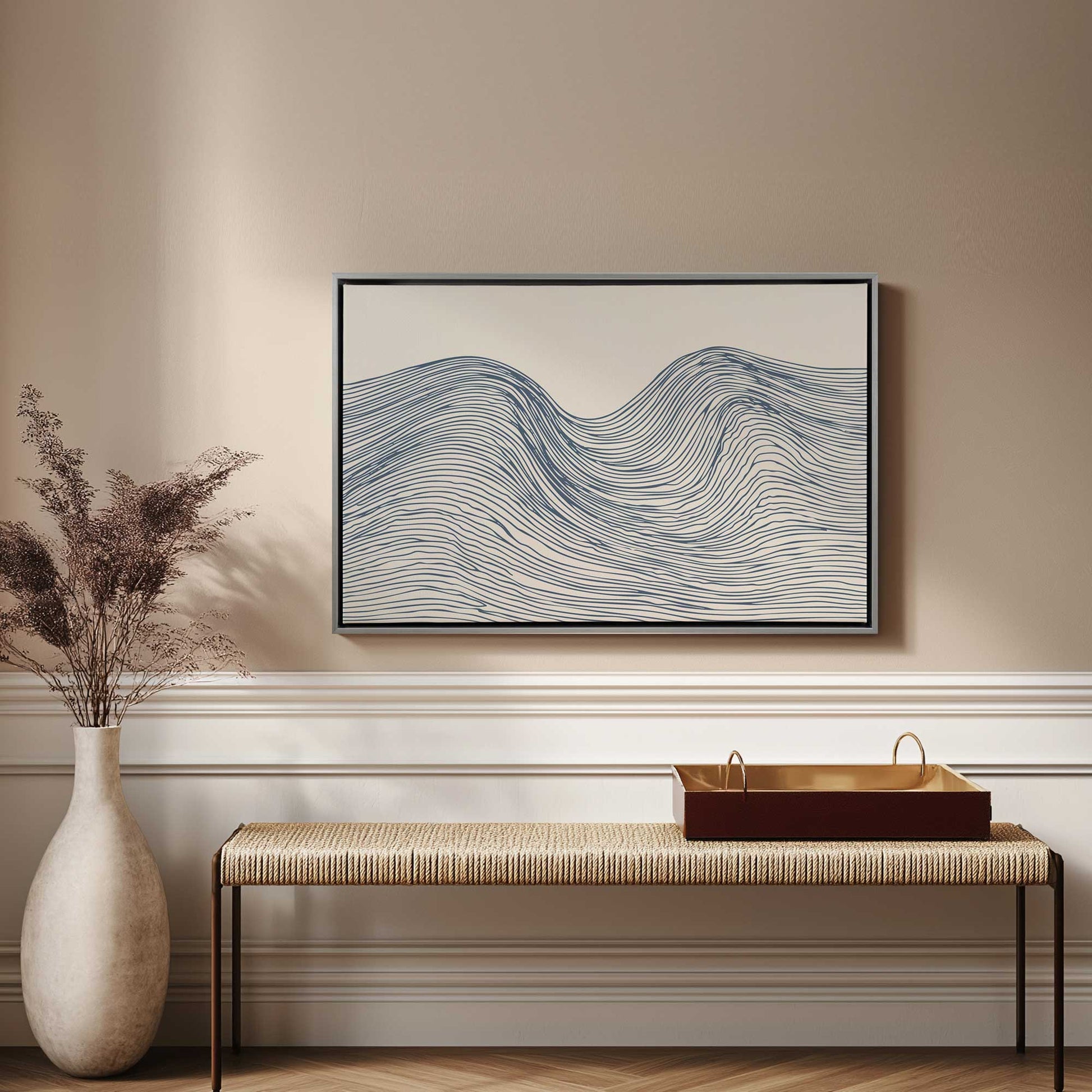 Picture of art in a room