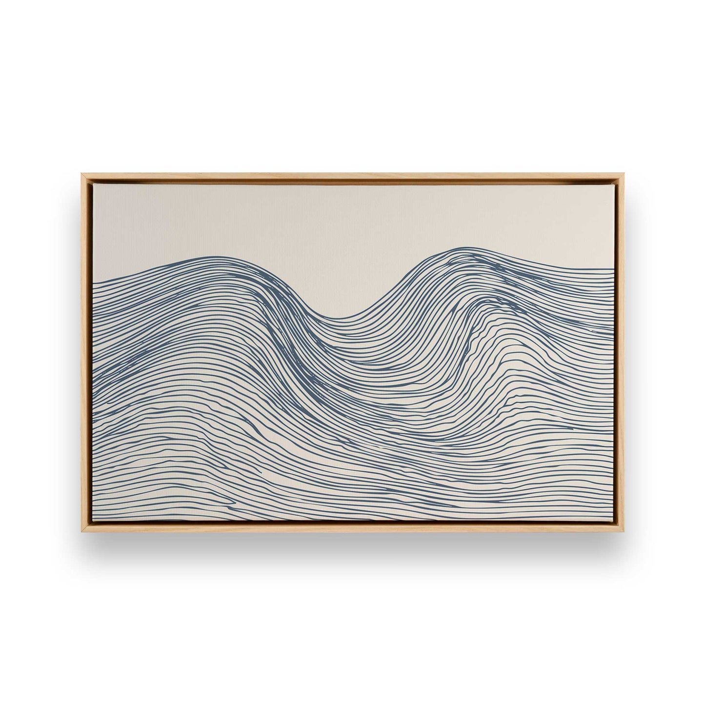 [Color:American Maple], Picture of art in a American Maple frame