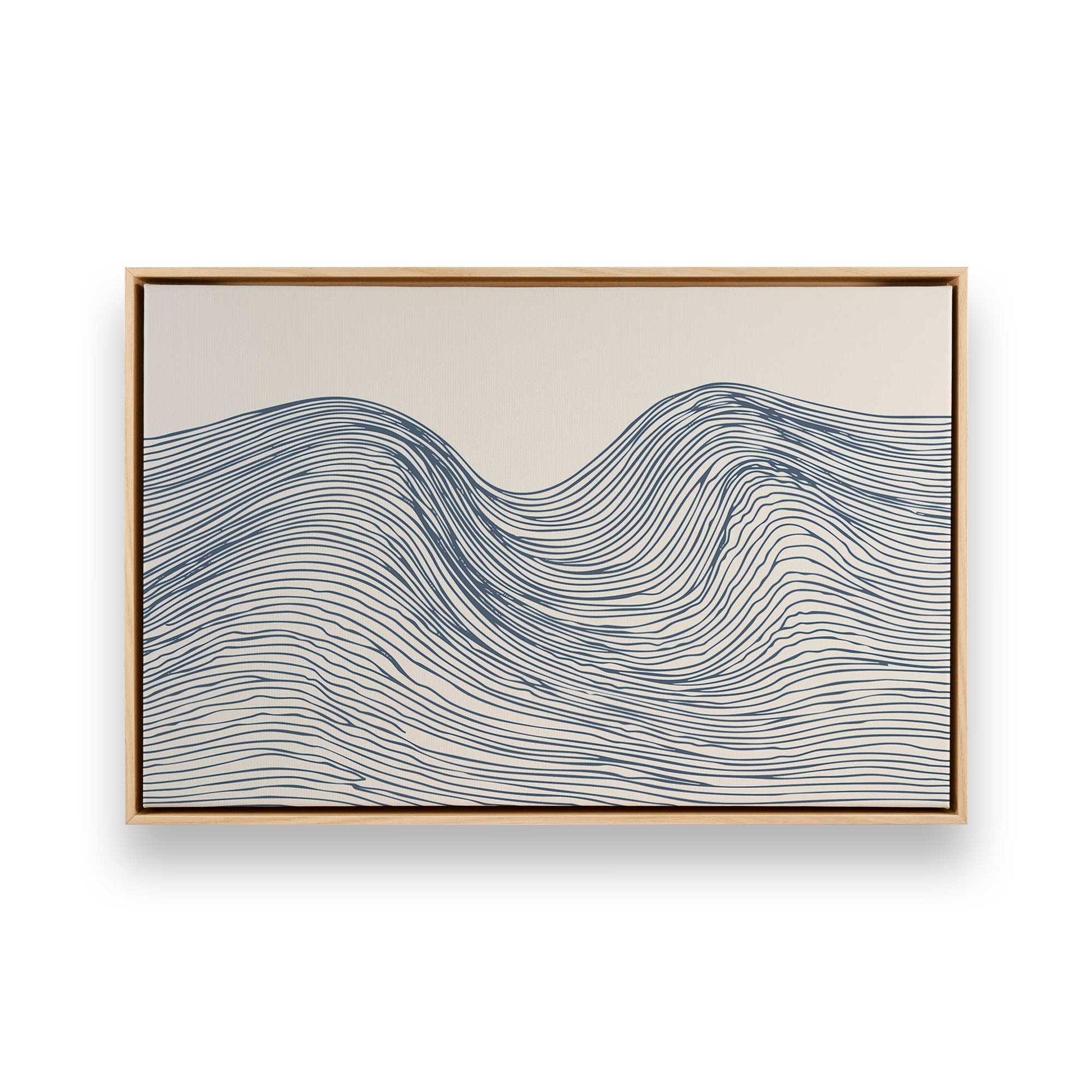 [Color:American Maple], Picture of art in a American Maple frame