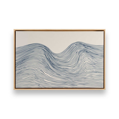 [Color:American Maple], Picture of art in a American Maple frame
