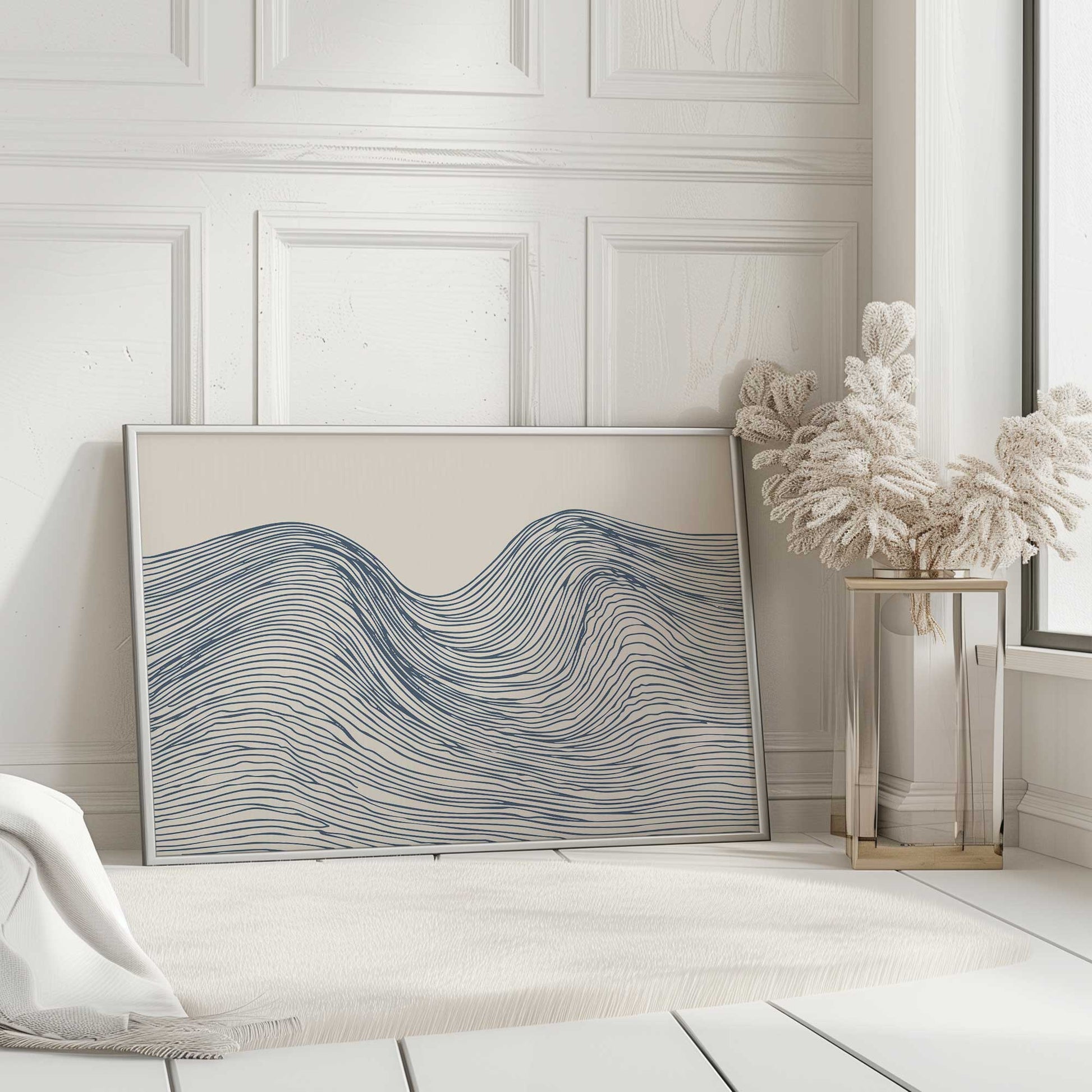 Picture of art in a room